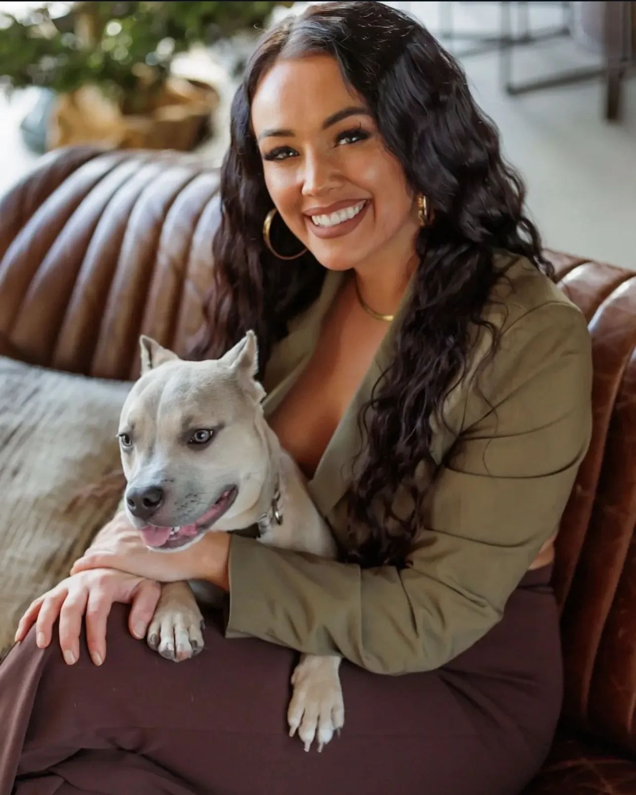 Staff and pet at One Eleven RX in Auburn, MA.