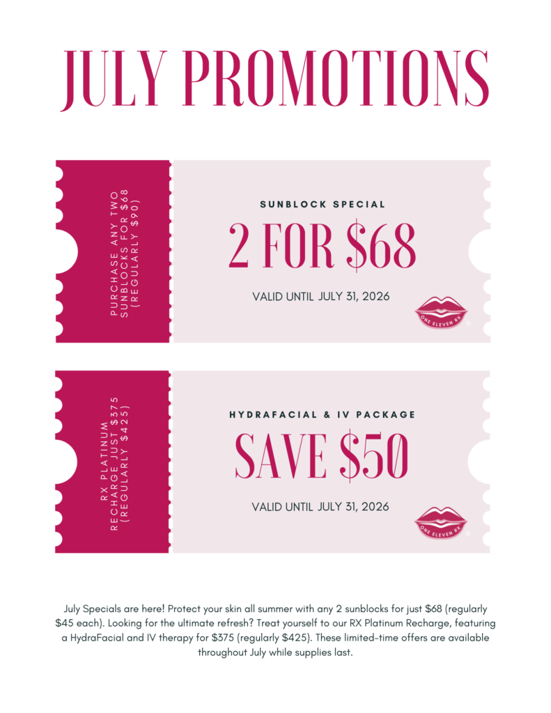 Monthly special for July
